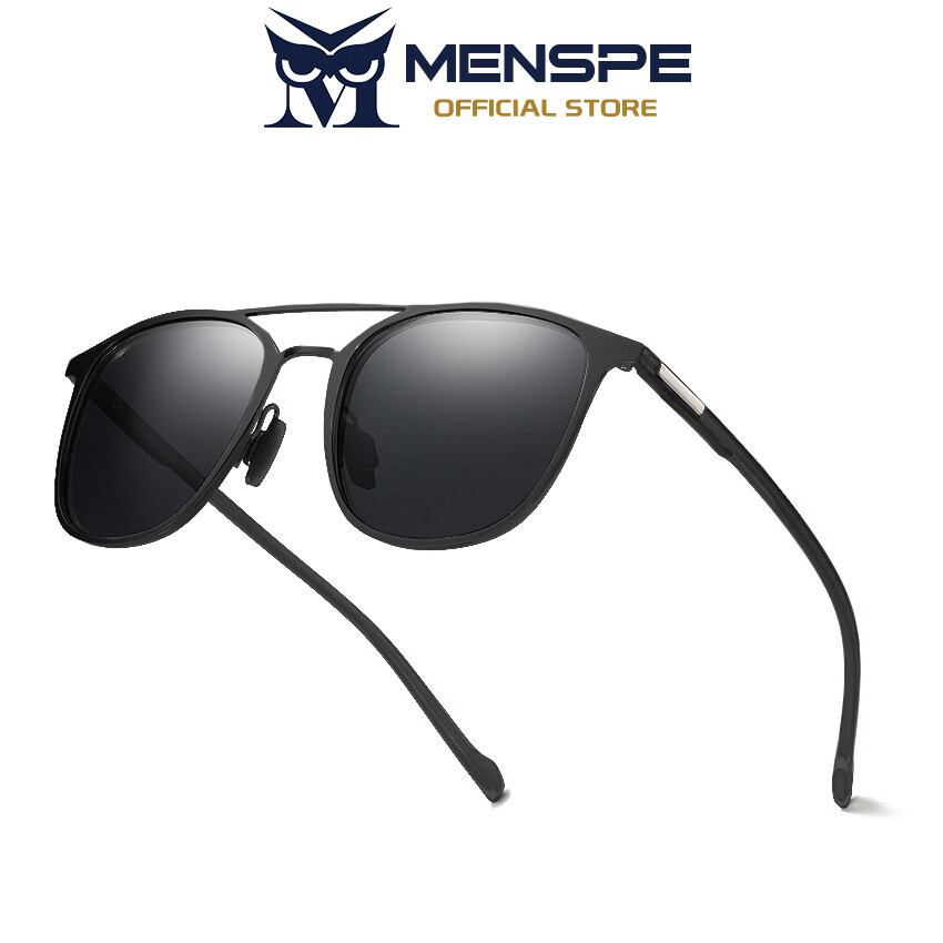 MENSPE Men’s Polarized Sunglasses Ultra Light Sunglasses Retro Driving Sunglasses Double Beam Sunglasses UV400 Night Vision Sunglasses Cycling Riding Running Glasses for Men ราคา 168 บาท*ส่งฟรี