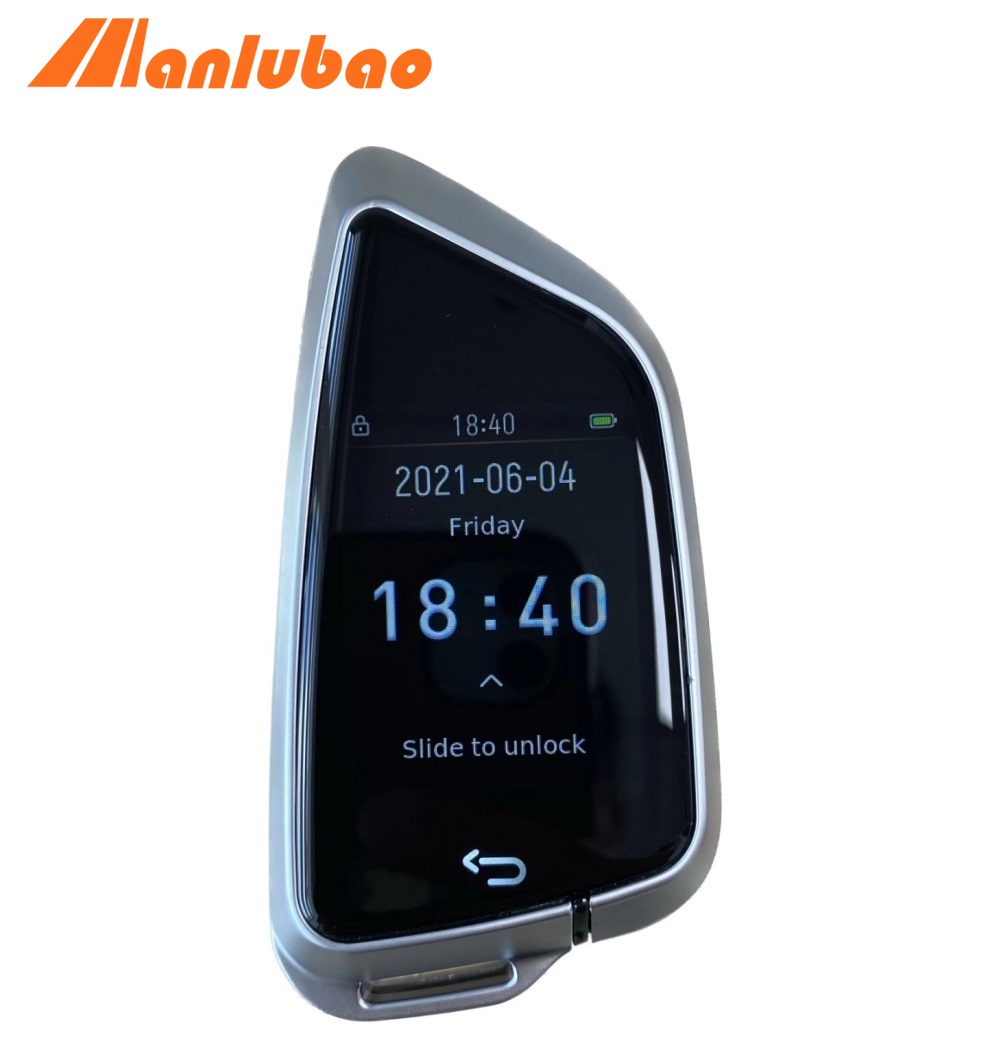 อุปกรณ์ประดับยนต์และชิ้นส่วนยานยนต์ Manlubao 588 ดัดแปลง Universal Boutique กุญแจรถรีโมทอัจฉริยะ LCD IPS HD หน้าจอ Smart Trunk Keyless Entry System สแตนด์บายยาวเป็นพิเศษ Fit สำหรับรถยนต์ทุกคันที่มี Engine Start STOP ราคา 1,899 บาท*ส่งฟรี