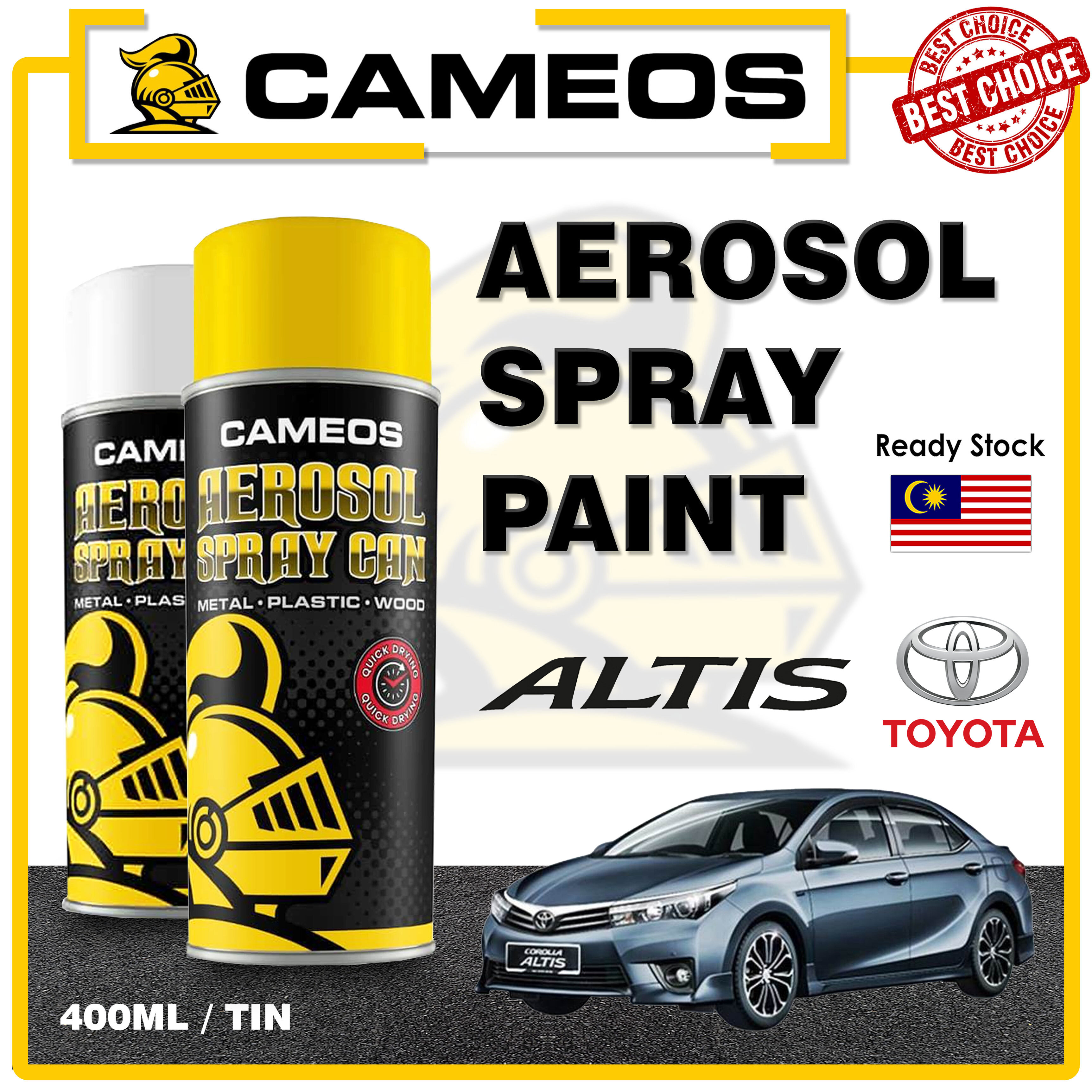 TOYOTA ALTIS Car Spray Paint Aerosol Paint Spray Paint Repair Kit