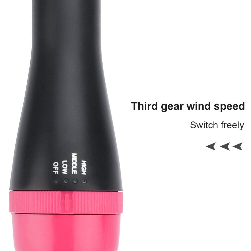 Máy Sấy Tóc Dùng Điện, Lược Uốn Duỗi Tóc Lược Chải Tóc Không Khí Nóng Dụng Cụ Tạo Kiểu Tóc Làm Đẹp, Giảm Xoăn Cứng Và Tĩnh Điện