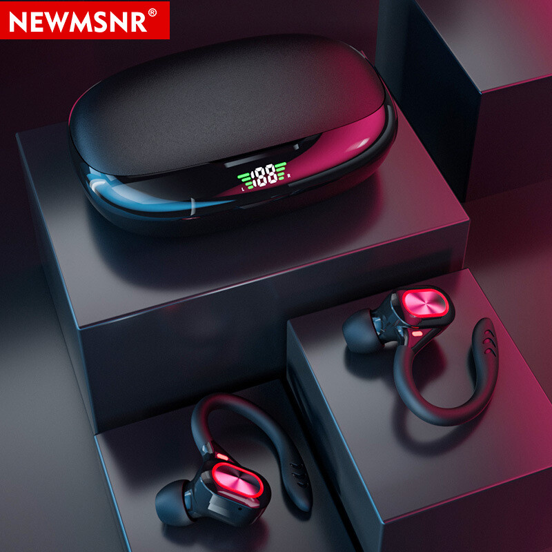 Tai Nghe Bluetooth Thiết Kế Treo Tai Newmsnr, Tai Nghe Không Dây Bass Chống Sốc Hi-Fi Có Mic Tai Nghe Khử Tiếng Ồn Tai Nghe Thể Thao Chống Nước IPX5 Tai Nghe Bluetooth 5.0 Dành Cho Samsung /Xiaomi/ Huawei /Oppo/Vivo, V. V.