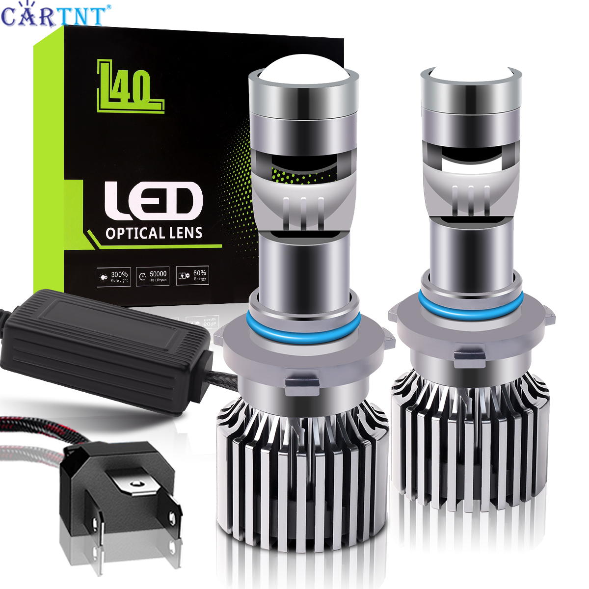 CarTnT 2 Pieces H4 H7 H11 H8 LHD LRD LED Headlight Mini Lens Projector 9005 9006 HB3 HB4 Auto Low Beam Canbus Bulb For Car Motor 12v 100W 30000LM Giá 723,489 Đồng*Miễn phí vận chuyển