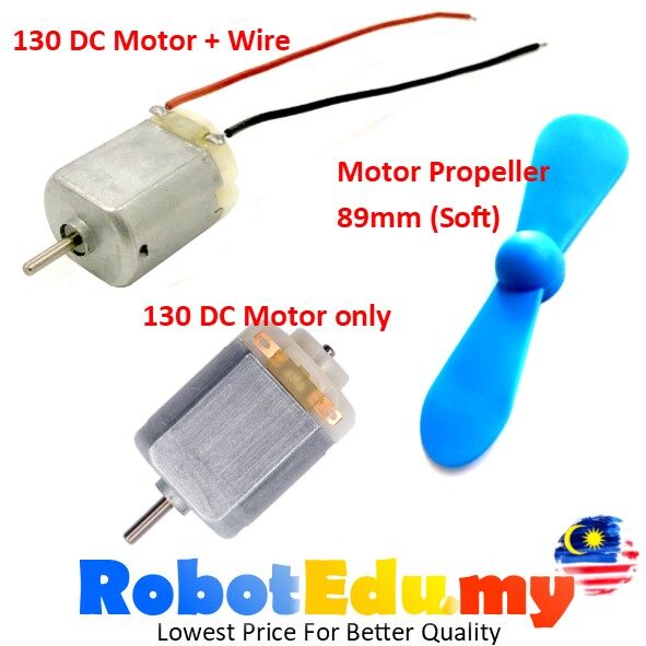 2Pcs 130 Motor Mini Small DC1-6V Electric Motors For DIY Toys Arduino Projects 