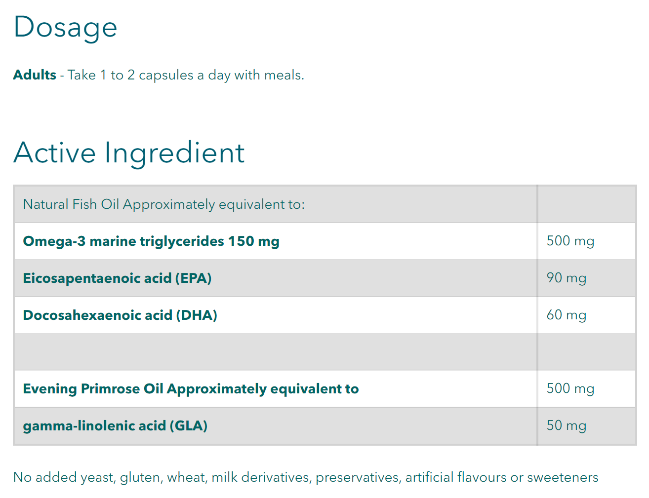 BLACKMORES EPO Evening Primrose Oil + Fish Oil 30 capsules EXP09/2023