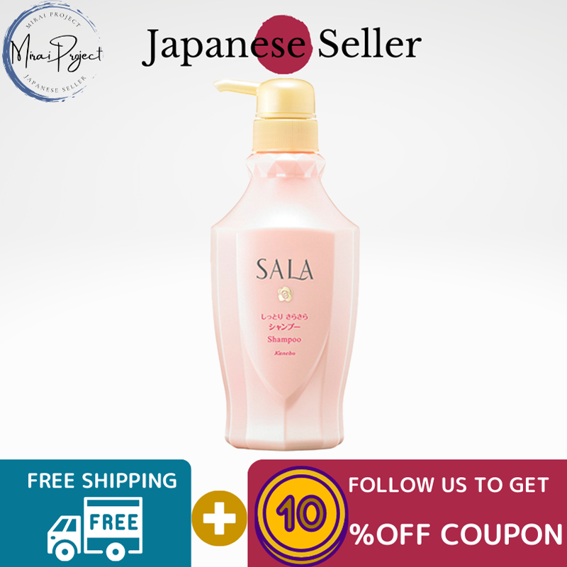 Gambar [Direct from Japan] Kanebo Sara Shampoo Moist and Smooth 400ml Refill 350ml