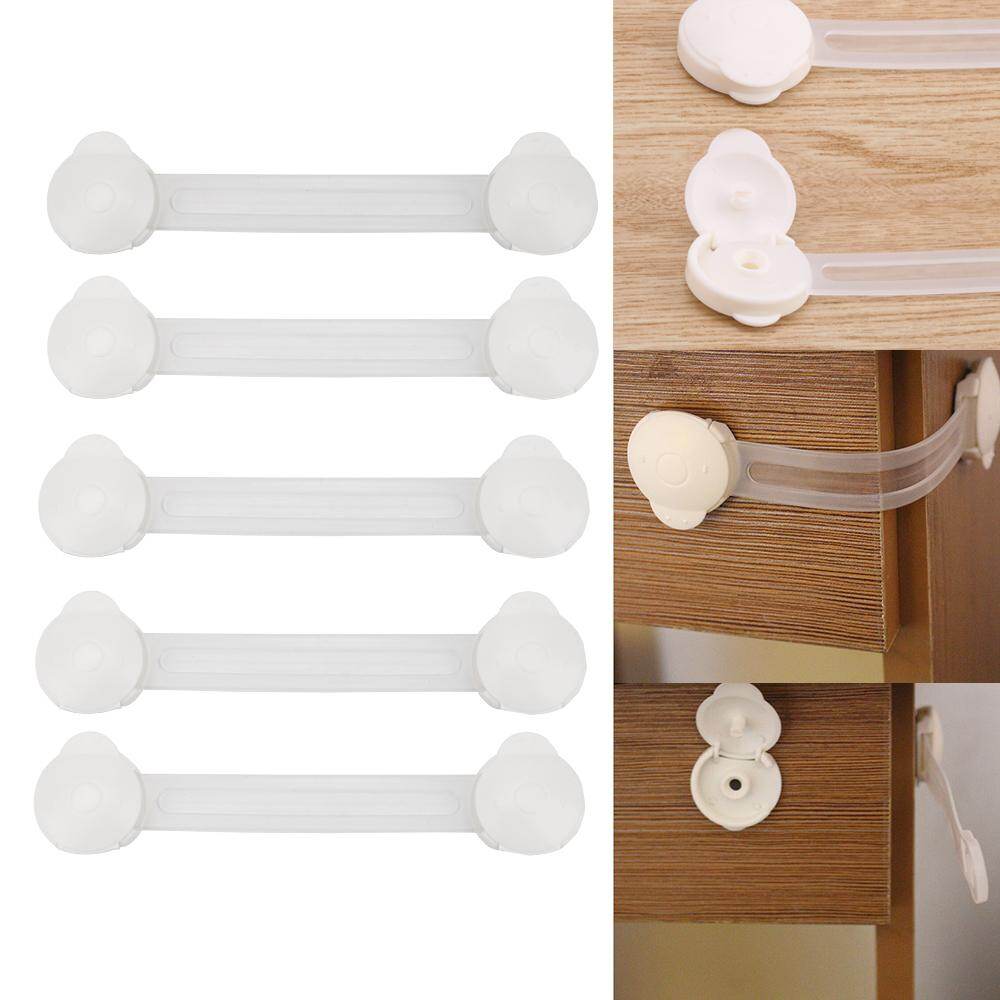 Child Baby Security Proof Multi Function Baby Safety Lock 5pcs Lot