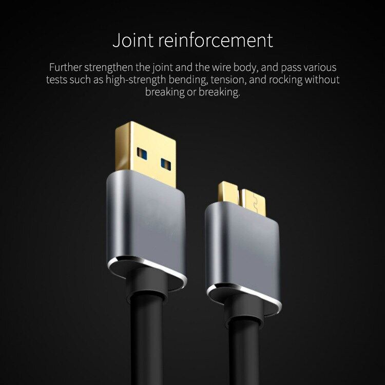 3.0 Cáp Đồng Bộ Dữ Liệu USB Loại A Sang Micro B Dây USB3.0 Tốc Độ Nhanh Cho Ổ Cứng Gắn Ngoài Ổ Đĩa HDD Samsung S5 Note 3 Đầu Nối 13