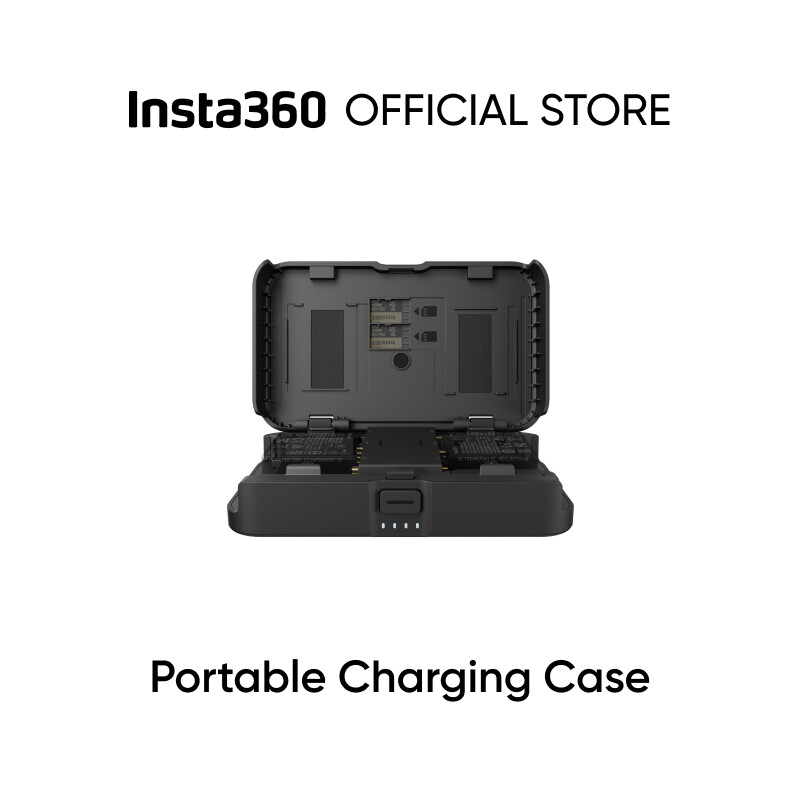  Insta360 vỏ sạc di động-Tương thích với insta360 Ace Pro 2 insat360 Ace Pro insta360 ACE X4 và X3 Pin 