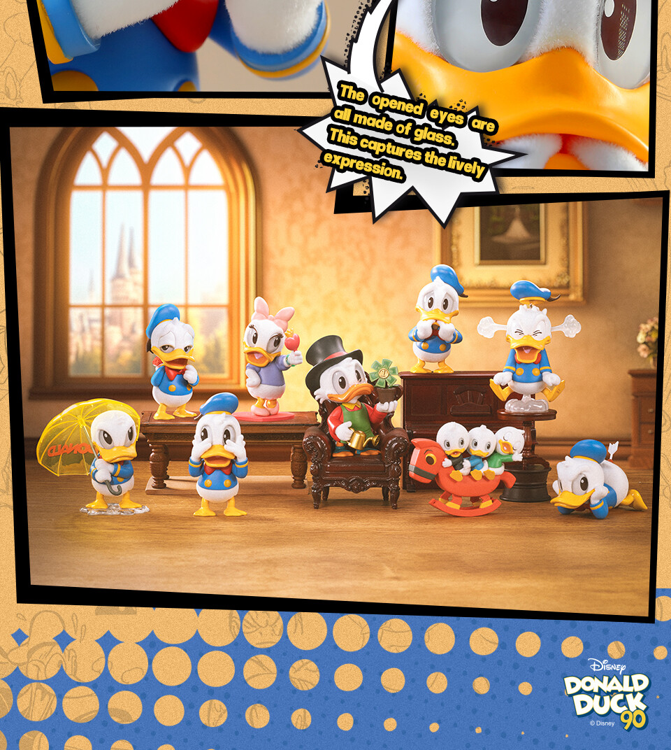 52TOYS Disney-Donald Duck Club Series Blind Box Figure Toy