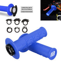 NIBBI Motorcycle Grips 7/8″ 22mm Rubber Handle Guards Universal Handlebar Lock-on Grips Set for Off-road Honda EXC CRF Yamaha Motocross Dirt Bike