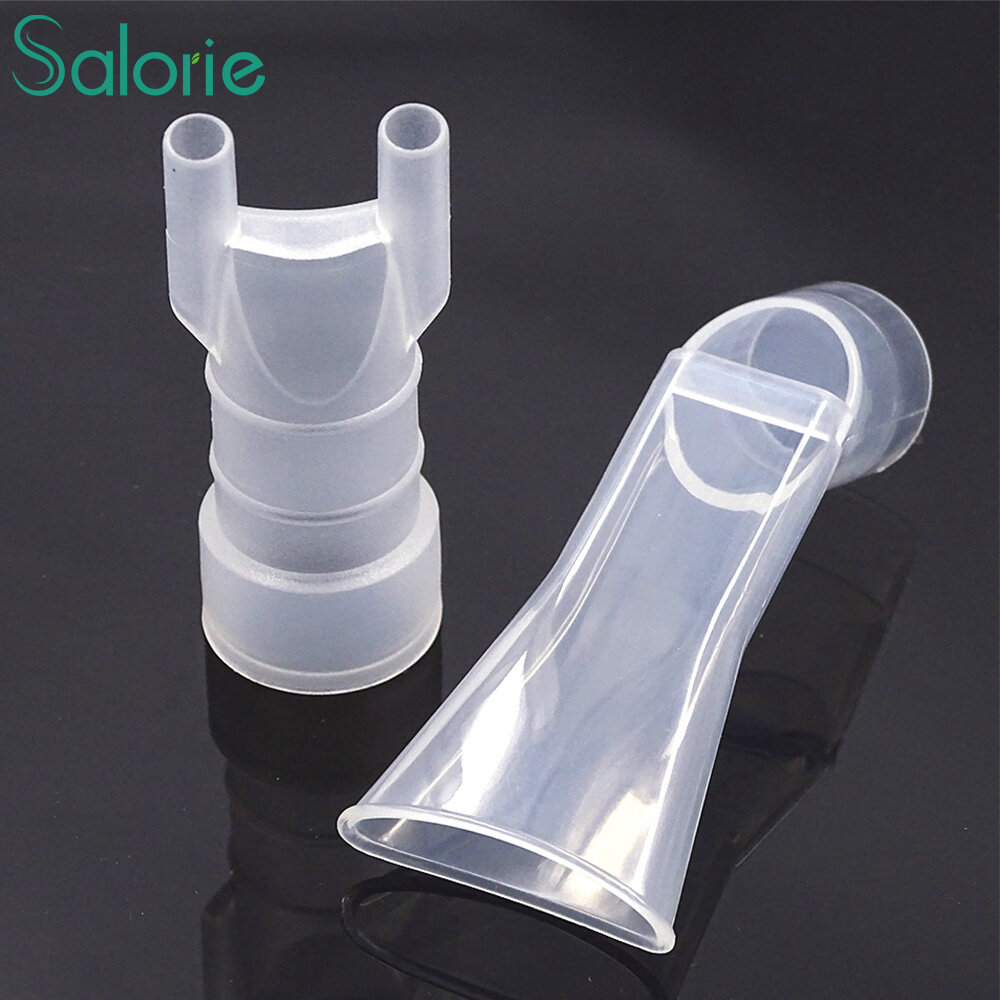Salorie Universal Inhaler Nebulizer Cup Mouthpiece Household Adult Child Nose Tube For Air Compressor Nebulizer Accessories ราคา  3 บาท*ส่งฟรี