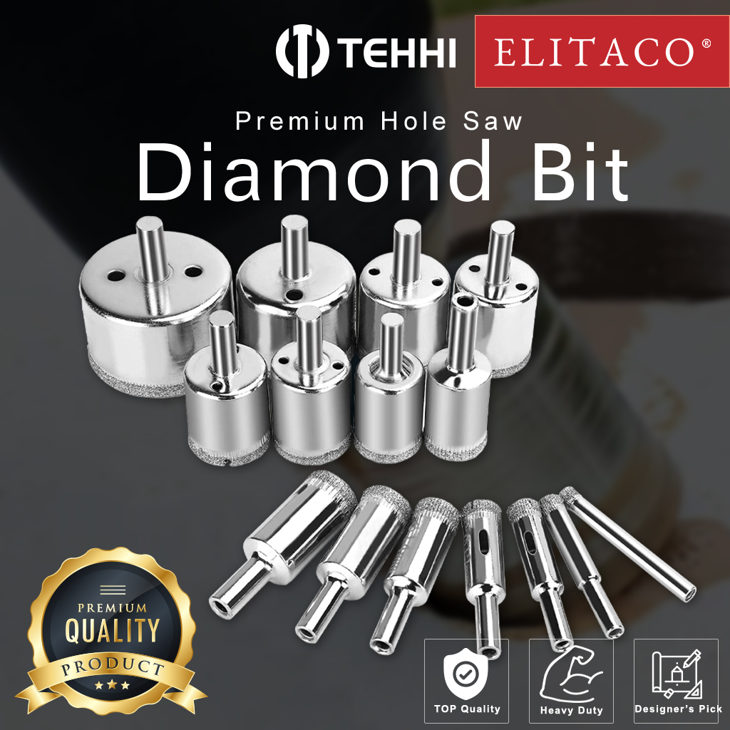 ELITACO Diamond Drill Bits Hole Saw Bit 