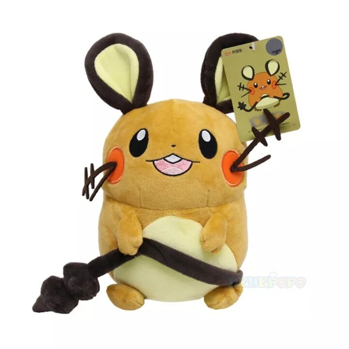 Kawaii Dedenne Pokémon Anime Plush Doll Soft Cute Stuffed Animal Mouse