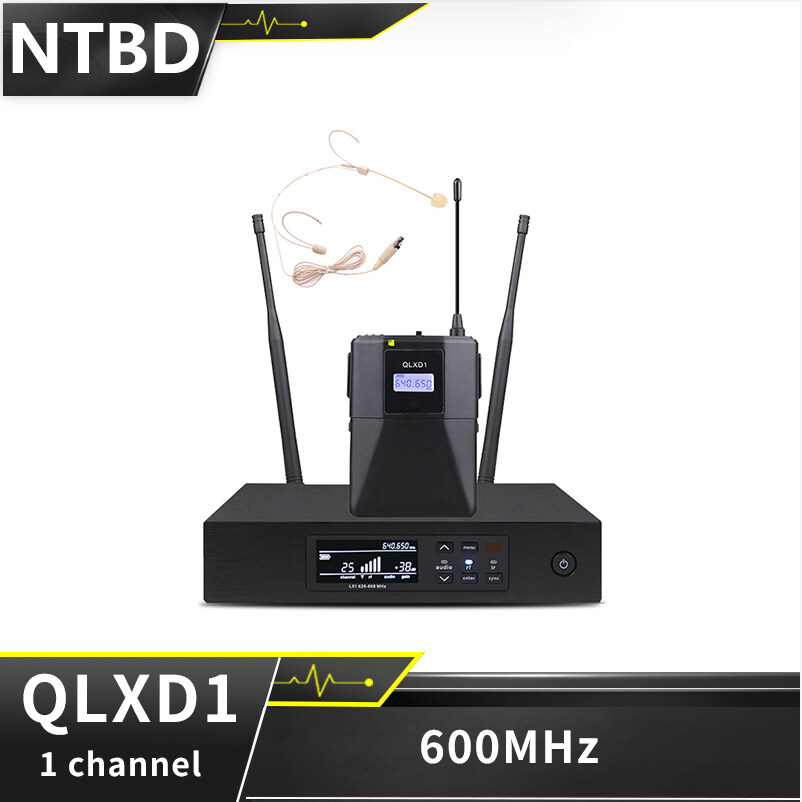 NTBD Tai Nghe QLXD1 Biểu Diễn Sân Khấu Hip Hop Hát Phát Âm Thanh Giọng Nói Chất Lượng Cao Máy Phát Mang Theo Người Mic-rô Tai Nghe