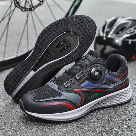 YUANSHENG Men's MTB Cycling Shoes, Non-slip, Breathable, Comfort