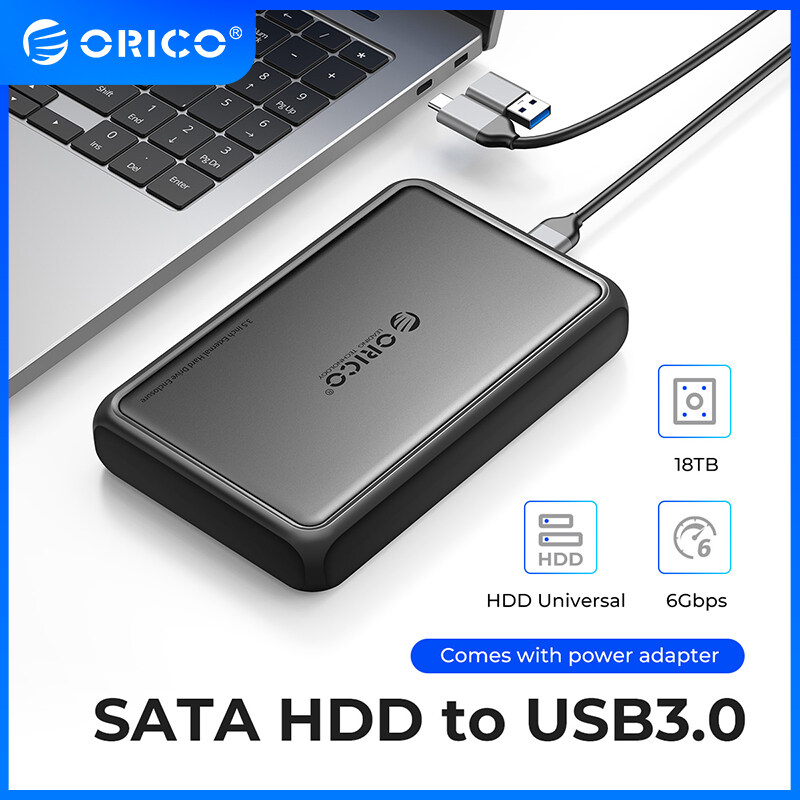 ORICO 3.5 "Type-C vỏ bọc ổ cứng 5gbps SATA để USB3.0 USB3.1 vỏ HDD cho SSD HDD PC máy tính xách tay 