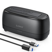 ORICO ổ cứng trạm nối USB C để SATA 3.0 (6 Gbps) Vỏ bọc ổ cứng với UASP cho 2.5 hoặc 3.5 inch HDD với 12V 2A cung cấp điện 18TB Hỗ trợ tối đa