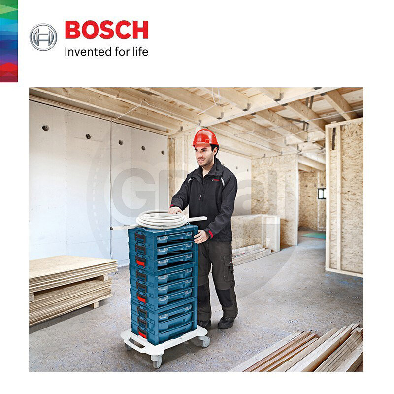 Bosch Heavy Duty ABS L-Boxx Roller Plate Easy Transport 100Kg
