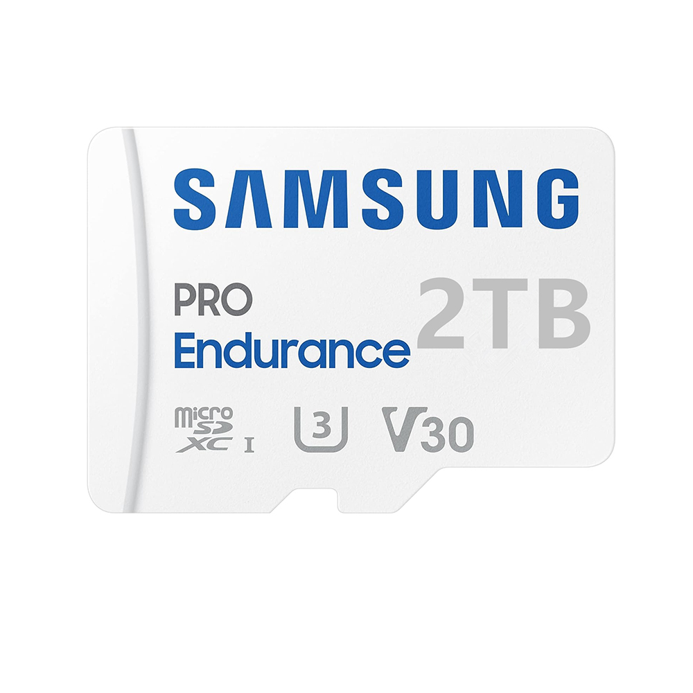 SAMSUNG PRO 2000GB MicroSDXC Memory Card With Adapter for Dash Cam Body Cam And security Camera Class 10, U3, V30 ราคา 141 บาท*ส่งฟรี