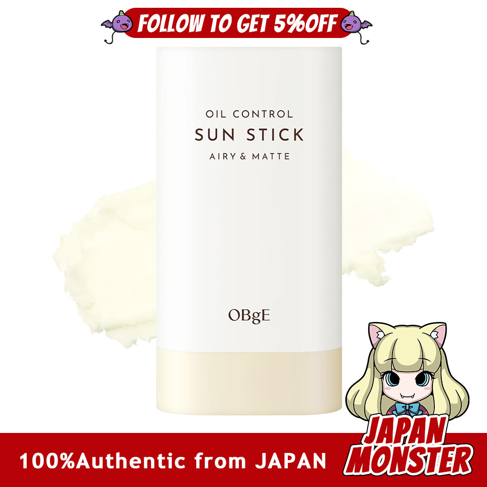 OBgE Oil Control Sun Stick Airy & Matte Sunscreen Makeup Base UV Protection UV Protection Non-sticky Smooth Makeup Paste Transparent Low Irritation For Face and Japan