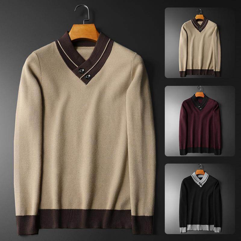 long sleeve shirt with sweater