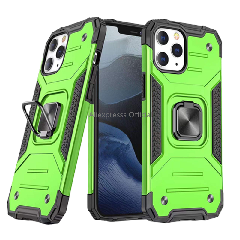 Shockproof Armor Kickstand Case For iPhone 14 13 12 11 Pro Max XS Max ...