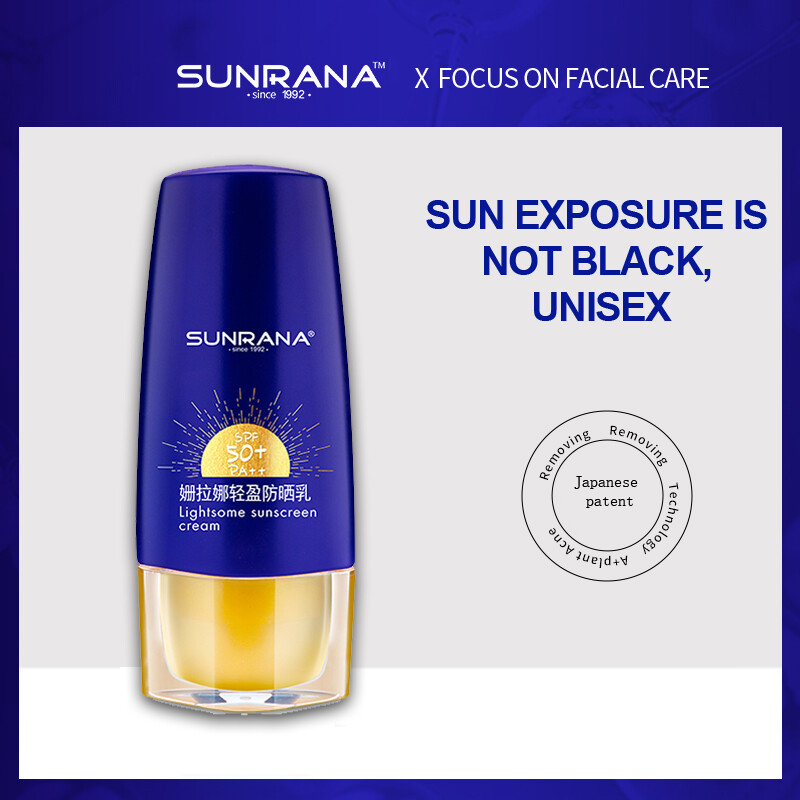 Gambar SUNRANA Lightweight Sunscreen SPF50+PA++ 40g Super Sun Protection Not stuffy