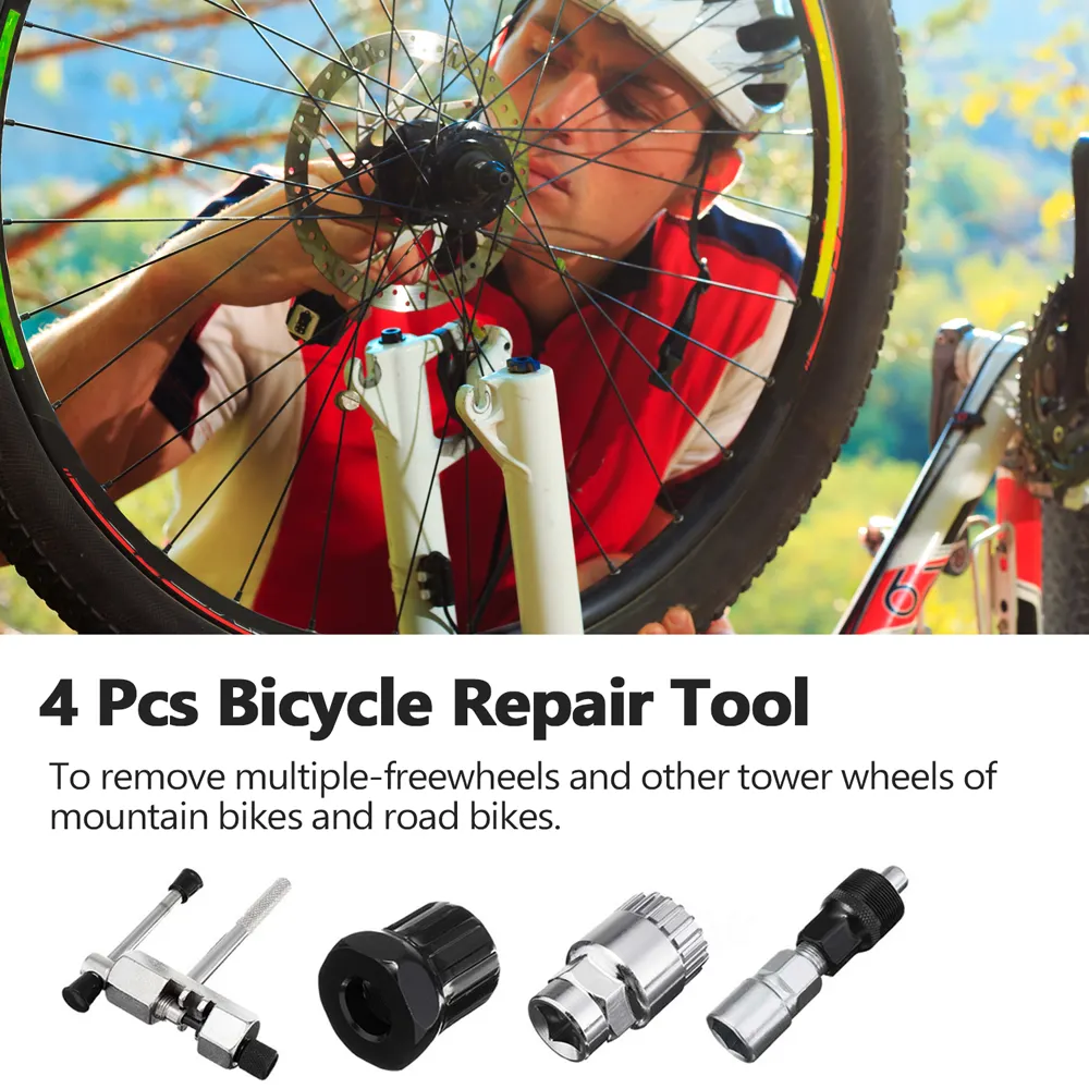 repairing a bike chain