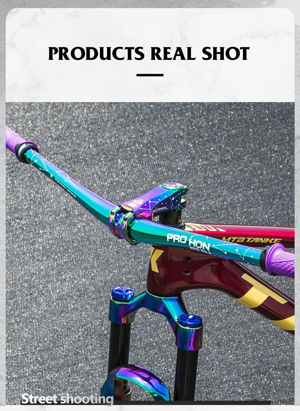 Hot oil slick mtb bars Hotsell