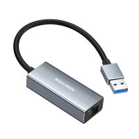 Rocoren Ethernet Adapter Type C/USB 3.0 to 1000 Mbps Gigabit Ethernet LAN RJ45 Network Adapters Ethernet Converter Compatible for Laptop TV Box iPad Computer PC Mac OS Windows Linux Android