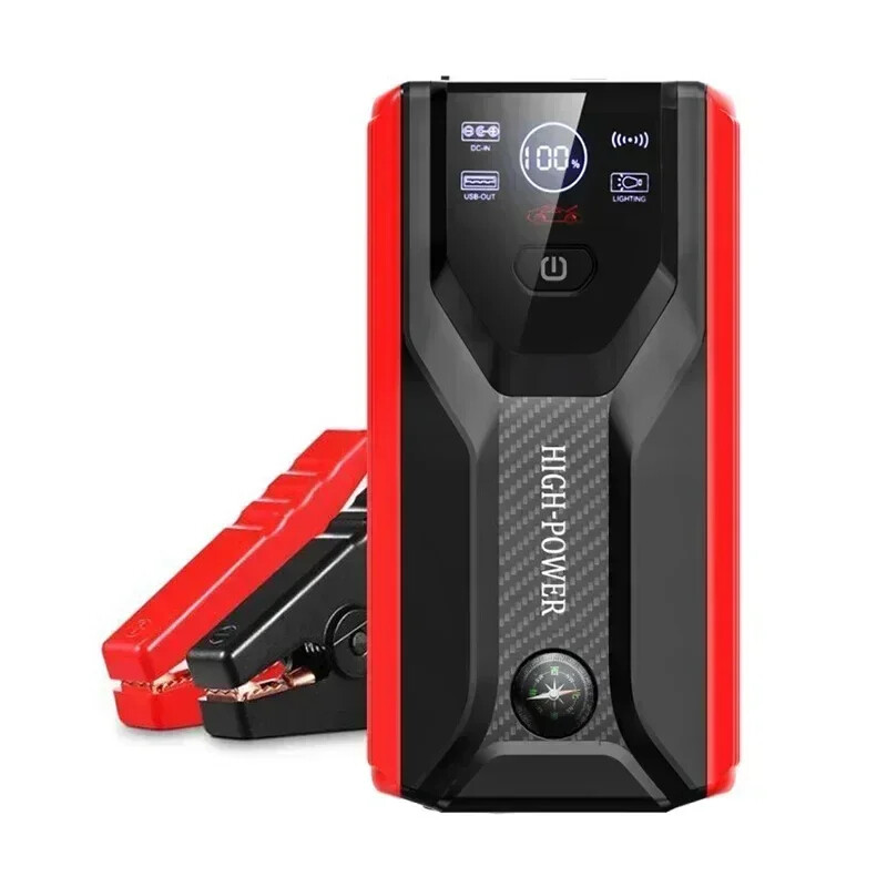 12V Bộ kích hoạt động cơ xe 2000A ắc quy ô tô sạc di động sạc dự phòng Booster cho xe bắt đầu máy nén khí cho lốp xe