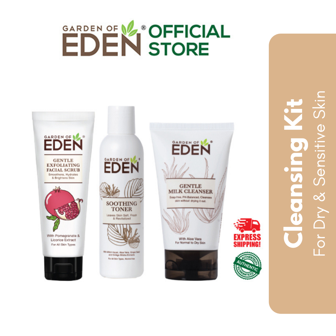 Gambar Garden of EDEN Cleansing Kit for Dry Skin