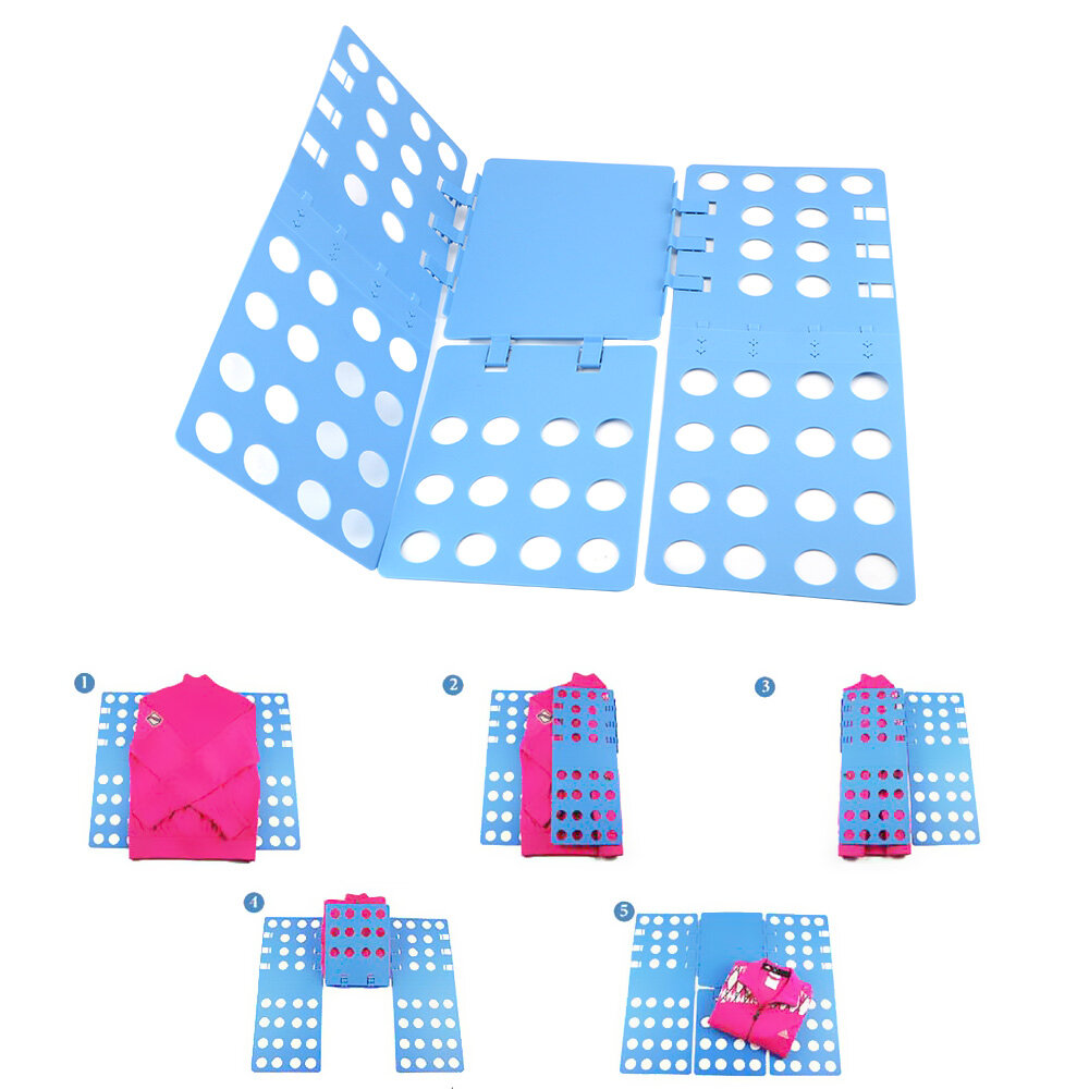 Giá Treo Quần Áo Cỡ Lớn, Áo Thun Túi Xếp Đồ Nhảy Dụng Cụ Sắp Xếp Đồ Giặt Gấp Gọn Quần Áo Ảo Thuật Cho Người Lớn Trẻ Em Lưu Trữ Tại Nhà Quần Áo Nhanh Bảng Gấp Tiết Kiệm Thời Gian