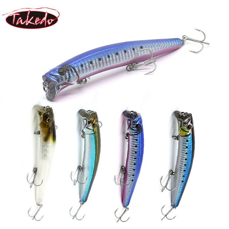 Takedo Hot Bán Cq130 130Mm 21G Câu Cá Bait Bán Buôn mồi câu cá giả mồi wobbler câu cá mồi cứng mồi cá giả Minnow