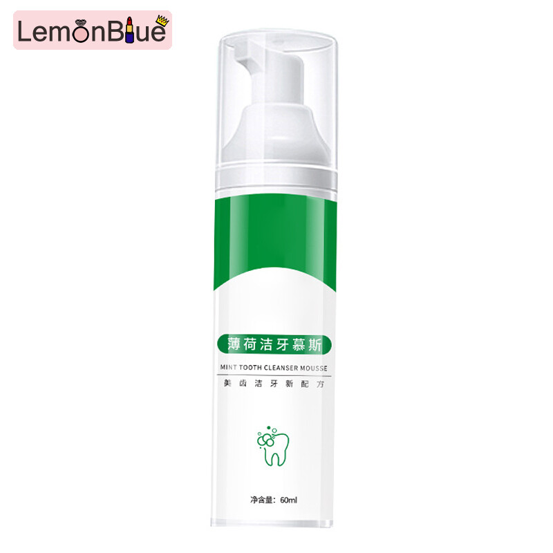 Gambar Sakura Flavor Foam Toothpaste Stain Removal Fine and Rich Teeth Cleansing Mousse Teeth Fine and Rich Toothpaste Mousse Toothpaste 60ml Sakura Flavor Stain Removal Fine and Rich Teeth Cleansing Mousse Deeply Cleaning Gums Easy to Use