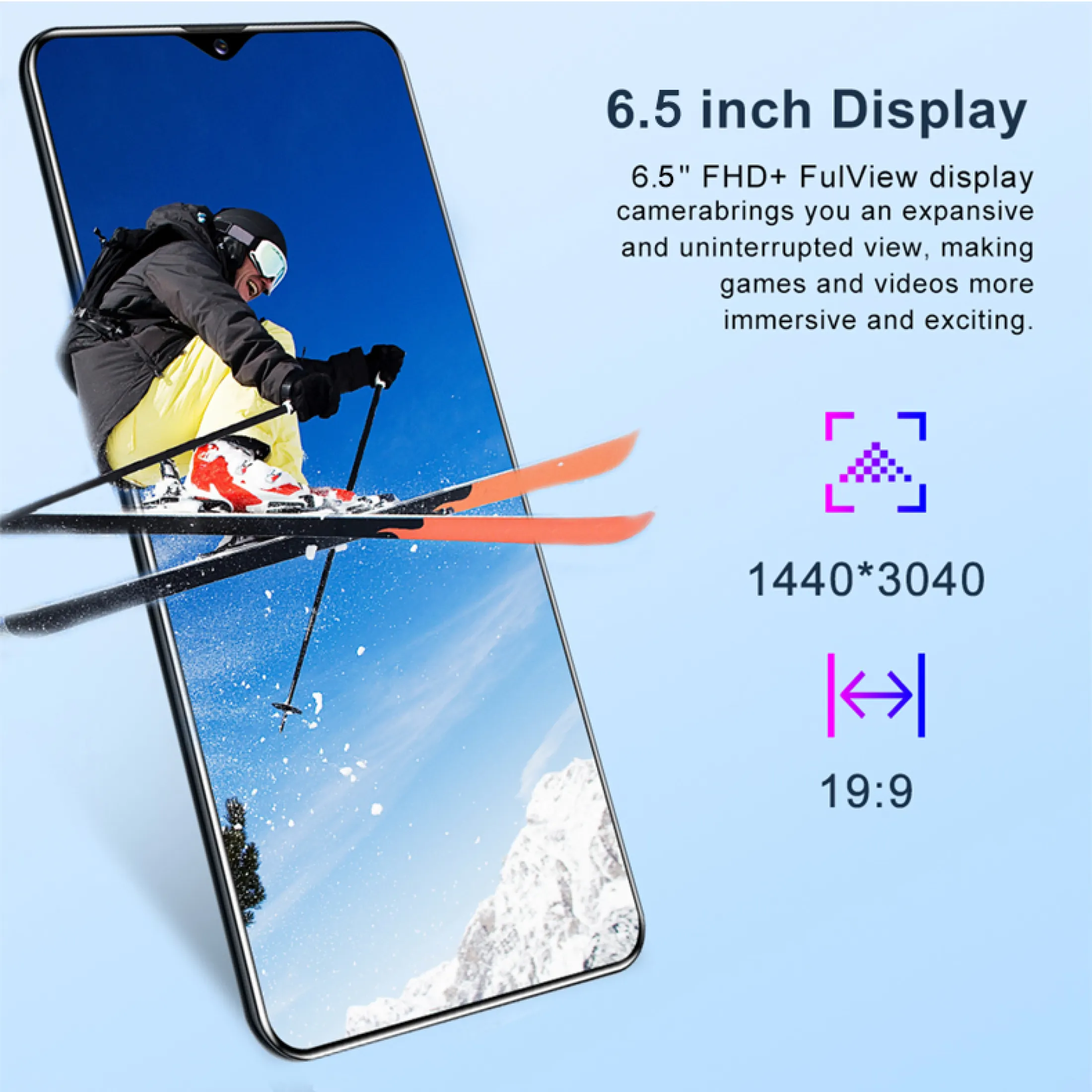 S20u Smartphone 6 5 Inch Hd Large Screen Double Card Mobile Phone British Regulatory Lazada Indonesia