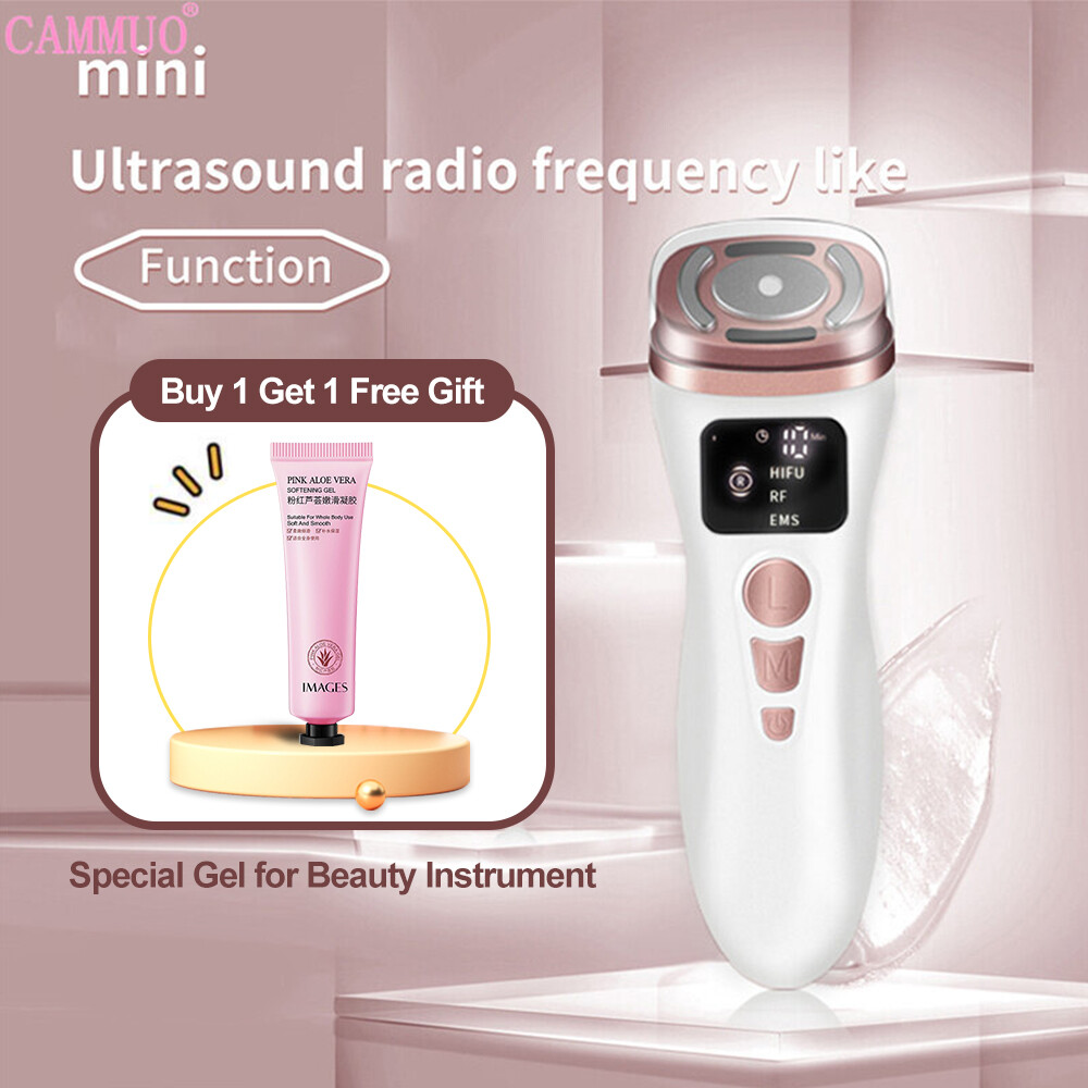 Cammuo máy siêu âm tần số vô tuyến hifu máy mát xa chống nhăn chăm sóc da làm săn chắc nâng cơ mặt ems microcorriente