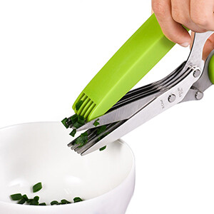 5 blade scissor
