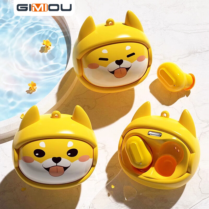 GIMIOU Bluetooth 5.4 đúng tai nghe không dây cao âm thanh chất lượng in-ear thể thao TWS điều khiển bằng cảm ứng Tai nghe khử tiếng ồn với Mic cho iPhone Samsung Oppo Vivo