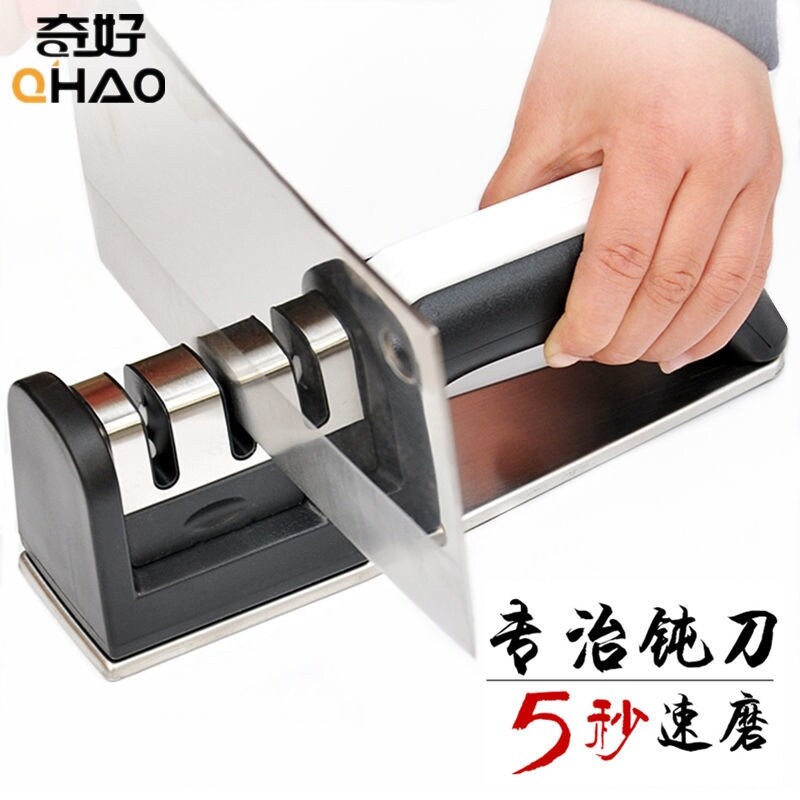Gambar Curious Sharpener Artifact Sharpening Stone Multifunctional Household Sharpener Sharpener Sharpener Sharpening Scissors Kitchen Supplies Gadgets