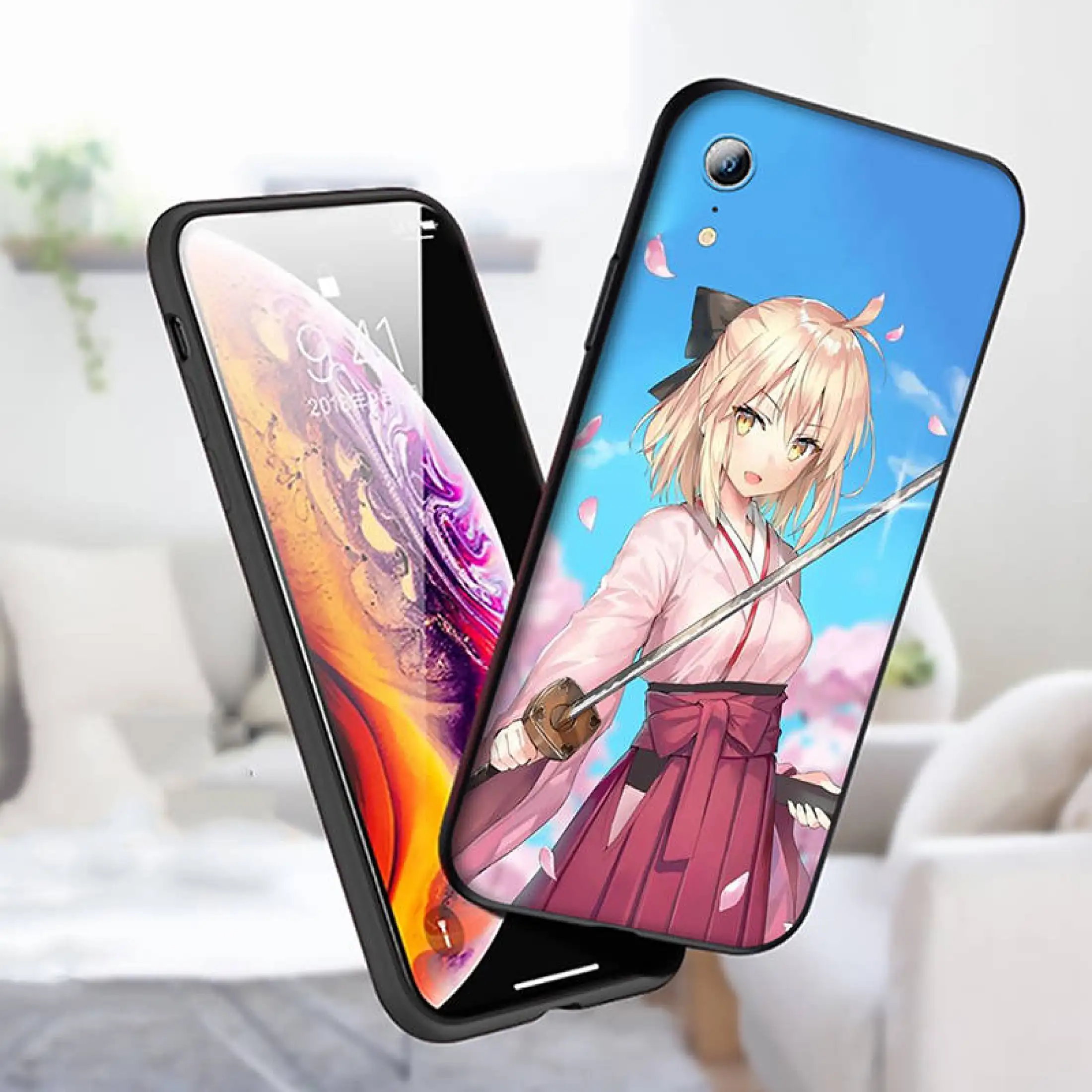 Ya18 Fate Stay Night Tpu Soft Silicone Edge Case For Iphone 12 Mini 11 Pro Xs Max Xr X 8 7 6 6s Plus 5s Se Lazada Singapore