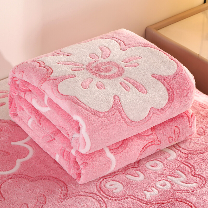 Flannel Chăn Mềm Ấm Trọng Lượng Nhẹ Sang Trọng Chăn chăn sofa Chăn điều hòa không khí Nap Bìa Chăn