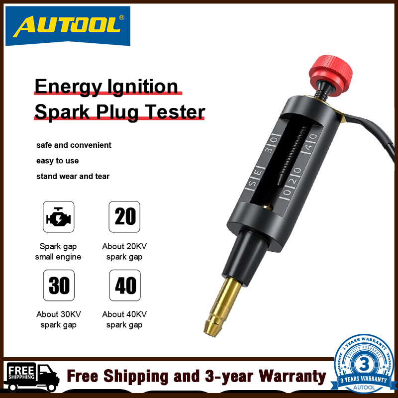 Autool spark plug tester cờ lê hệ thống đánh lửa cuộn dây động cơ tester có thể điều chỉnh cuộn dây đánh lửa tester công cụ sửa chữa xe phụ kiện xe hơi