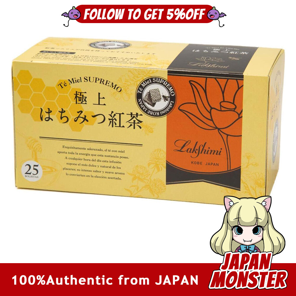 Lakshimi Premium Honey Black Tea 25 tea bags Japan