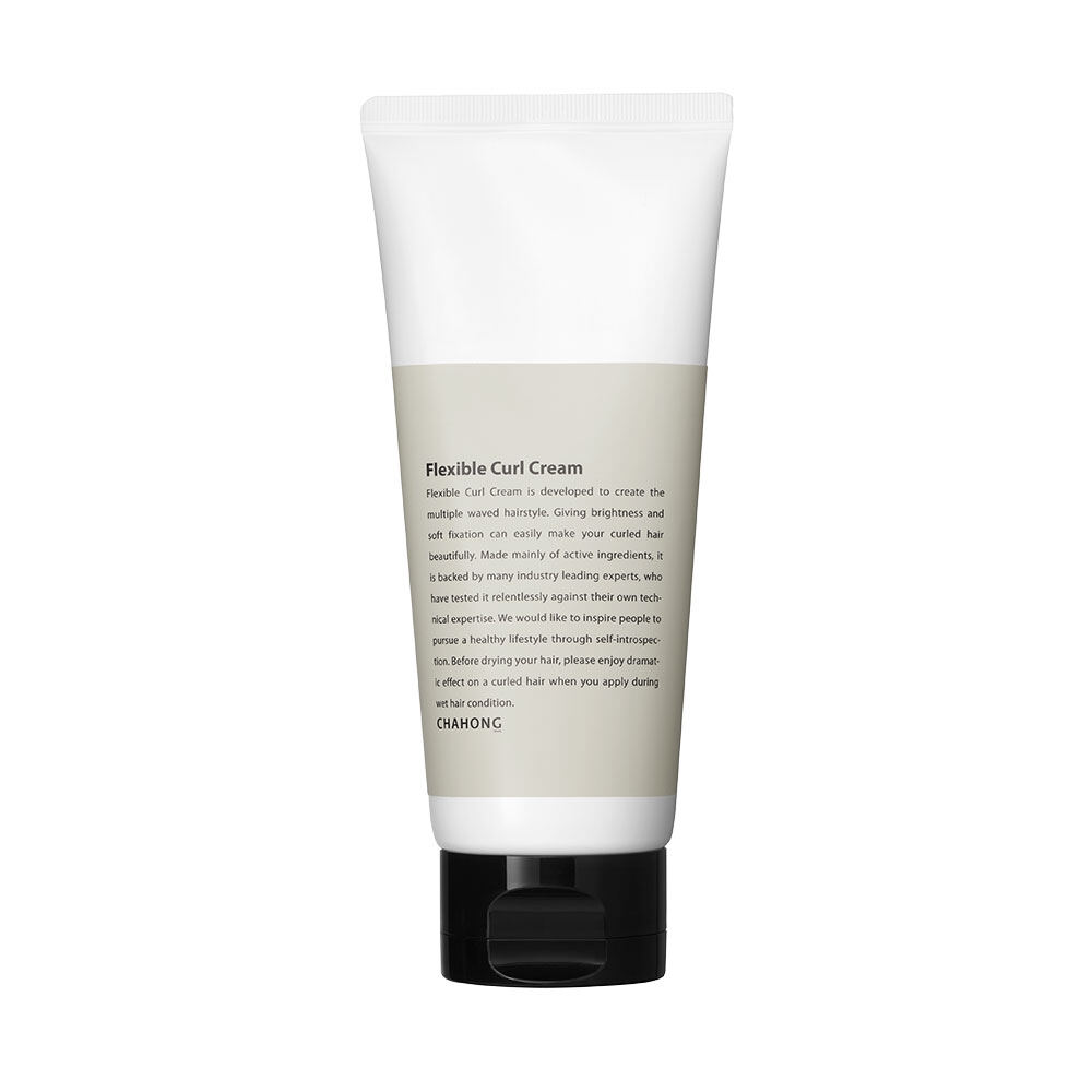 Gambar CHAHONG flexible curl cream 150ml   Korean luxury hair salon products   hair gloss   hair care   perm hair   hair volume   natural curl fixation