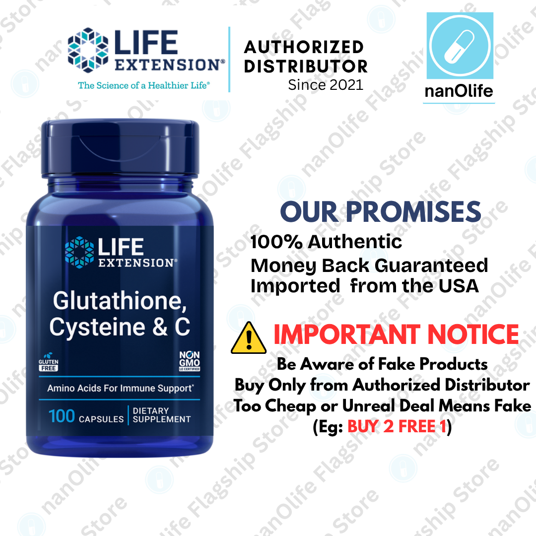 life glutathione cysteine & c Ortho Molecular Products – VitalityMDShop main image 1
