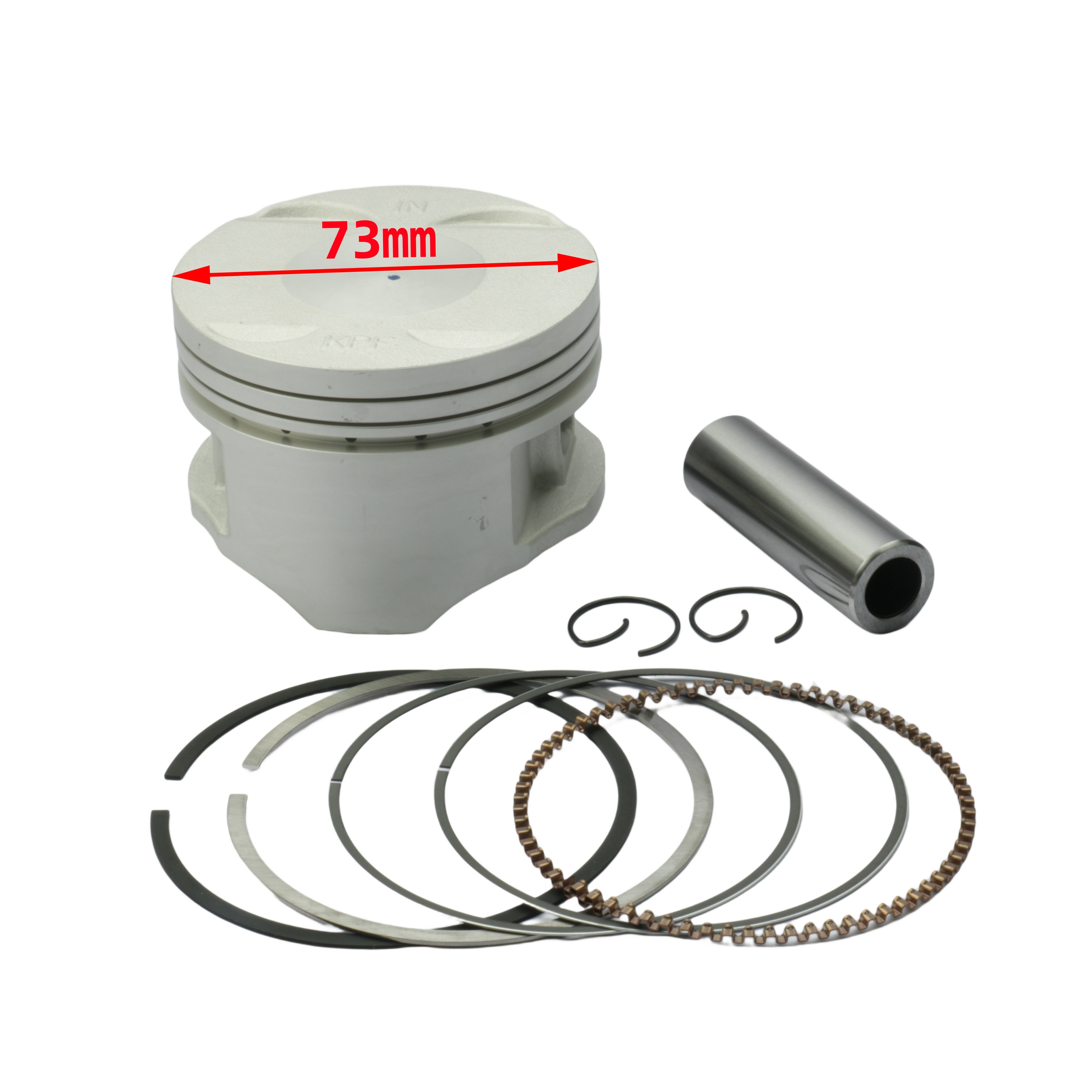 73 Mét xe máy bộ vòng piston thích hợp cho Honda cbx250 xi lanh xr250 xi lanh Bộ lắp ráp
