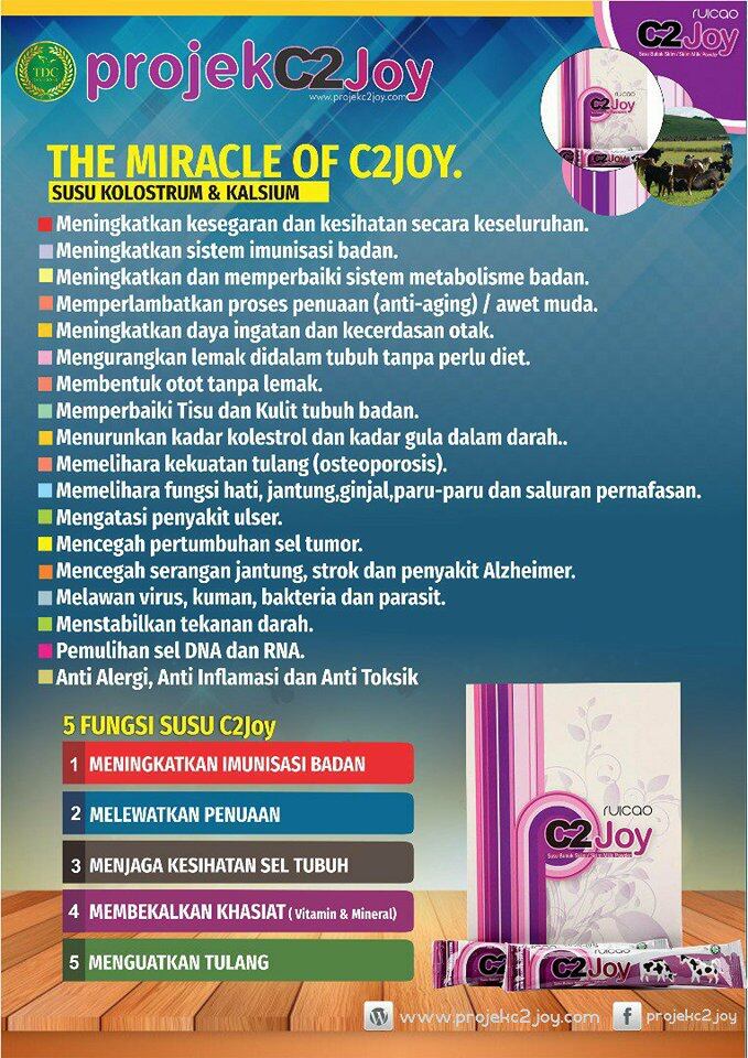 Good Drink Susu C2joy And Safe Joy Ready Stock Original Lazada