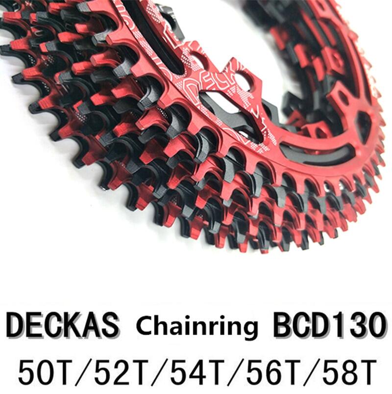 DECKAS-Ronde-130BCD-50-T-52-T-54-T-56-T-58-T-Fietsen-Kettingblad-MTB