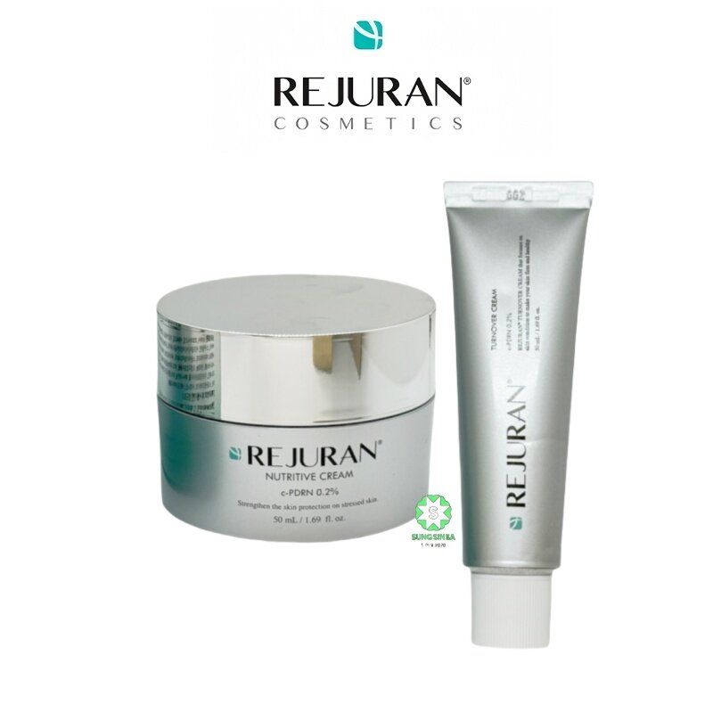 [100% Original] REJURAN Nutritive Cream 50ml & Turnover Cream 50ml [Renew & Nourish]